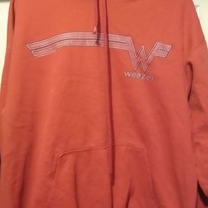 Weezer vintage pull over sweater